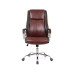Крісло АКЛАС Альте TILT Коричневий (PU Brown 208/207)