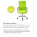 Крісло АКЛАС Кап FX СН TILT Зелений (PU lime green)