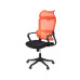 Крісло АКЛАС Доріан BL TILT Помаранчевий (K-09 Orange OS-3000 Black)