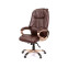 Кресло АКЛАС Монсан ANF Коричневый (PU Dark Brown)