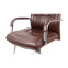 Кресло конференционное АКЛАС Визеу CF Коричневый (PU Dark Brown)