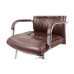 Кресло конференционное АКЛАС Визеу CF Коричневый (PU Dark Brown)