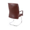 Кресло конференционное АКЛАС Визеу CF Коричневый (PU Dark Brown)