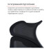 Крісло АКЛАС Доріан BL TILT Чорний (K-01 black OS-3000 Black)