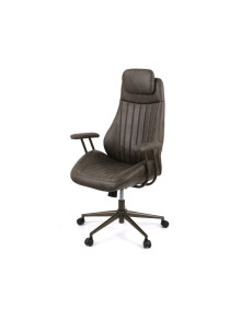 Кресло АКЛАС Саленто R-SR 9663-14P Серый (Темно-серый)