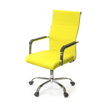 Кресло АКЛАС Кап FX СН TILT Желтый (PU yellow)