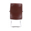Кресло конференционное АКЛАС Визеу CF Коричневый (PU Dark Brown)
