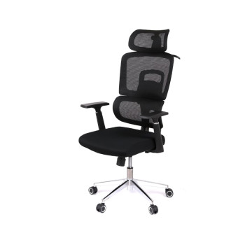 Крісло АКЛАС Арктик BL R-SR Чорний (LVB-308 Black OS-3000 Black)