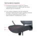 Кресло АКЛАС Дориан GR TILT Серый (OS-3006 Grey K-02 Grey)