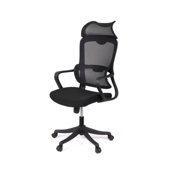 Крісло АКЛАС Доріан BL TILT Чорний (K-01 black OS-3000 Black)