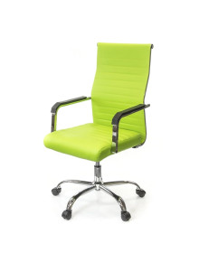 Кресло АКЛАС Кап FX СН TILT Зеленый (PU lime green)