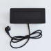 Врізний подовжувач з USB WISTOPH WP201 на 2 розетки+2USB Black